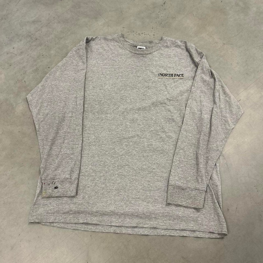 Vintage The North Face grey long sleeve shirt